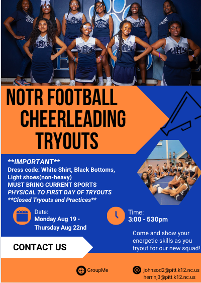 NOTR Tryouts